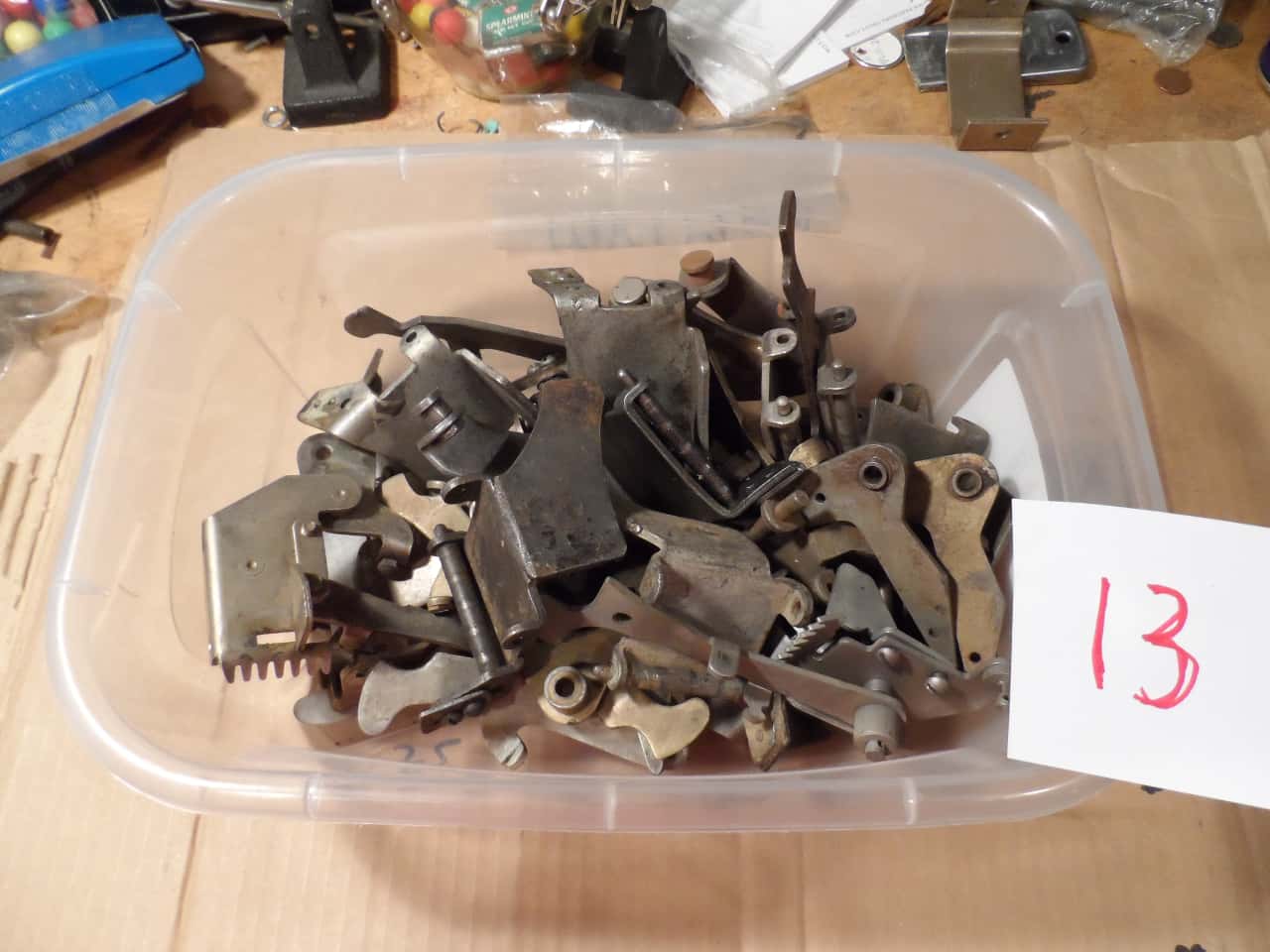 Clear Bin 13